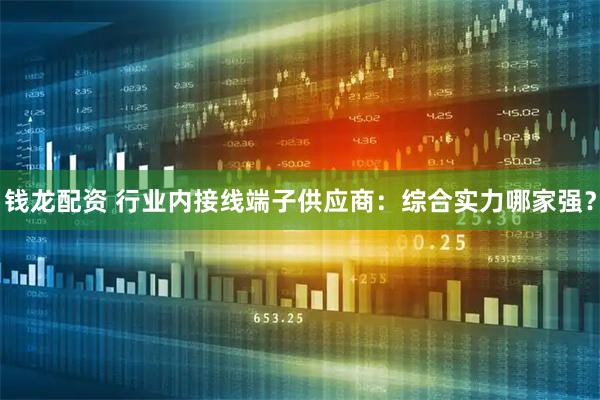 钱龙配资 行业内接线端子供应商：综合实力哪家强？